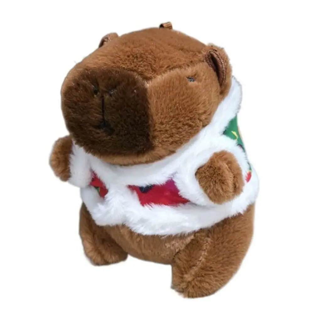Cute Multicolor Plush Capybara Keychain Toy Cartoon Capybara Headgear Capybara Doll Accessories Guinea Pig Fluffty Animal Doll Cute Multicolor Plush Capybara Keychain Toy Cartoon Capybara Headgear Capybara Doll Accessories Guinea Pig Fluffty Animal Doll