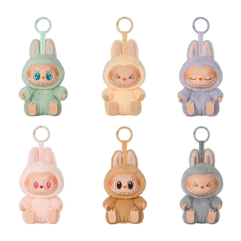 Genuine Labubu Sitting Party Macaron Vinyl Face 2.0 Series Pendant Doll Room Decor Keychain Collection Model Children Toys Gift Genuine Labubu Sitting Party Macaron Vinyl Face 2.0 Series Pendant Doll Room Decor Keychain Collection Model Children Toys Gift