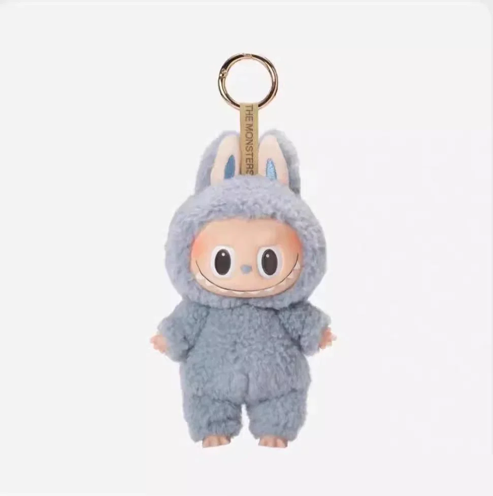 Labubu Monsters Dolls Toys Full Set Collectible 1:1 Replica Model Cute Have A Seat Keychain Backpack Pendant High Quality Gifts