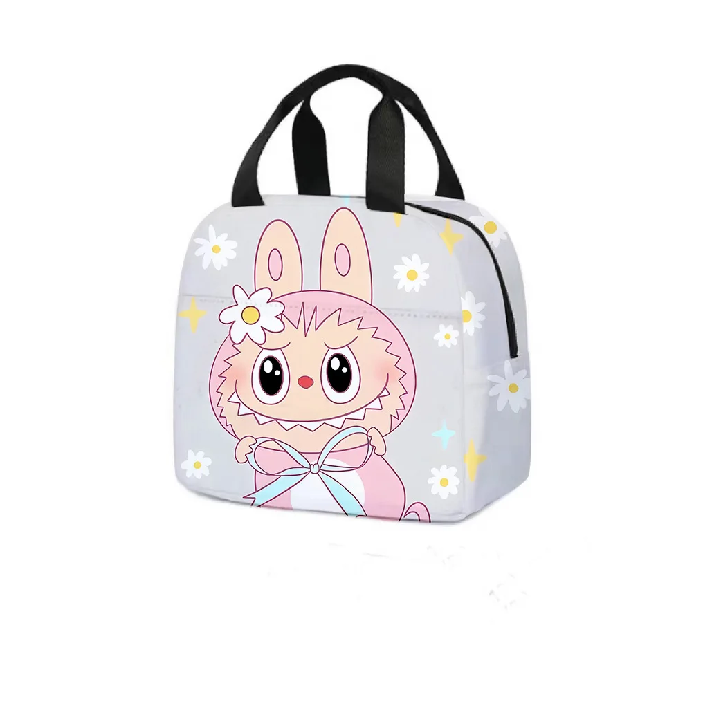 New Labubu Kawaii Handheld Insulated Bag Cooler Bag Cartoon Kawaii Lunch Bag Portable Lunch Box Outdoor Storage Bag New Labubu Kawaii Handheld Insulated Bag Cooler Bag Cartoon Kawaii Lunch Bag Portable Lunch Box Outdoor Storage Bag
