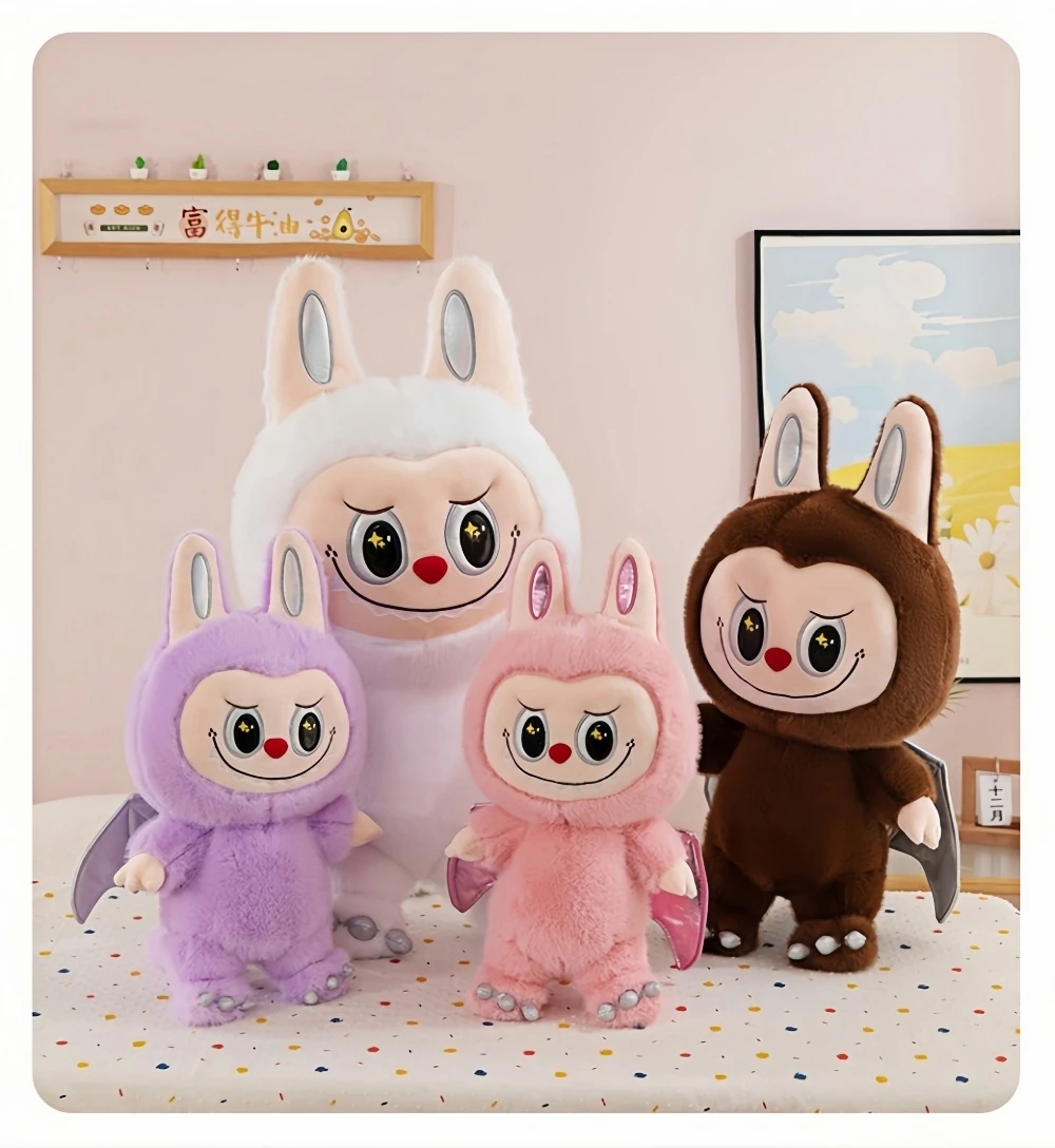 80cm Big Size Labubu Cartoon Anime plush stuffed doll Kawaii Kids Pillow Peluche Toy Room Decoration Plushies Holiday Gifts 80cm Big Size Labubu Cartoon Anime plush stuffed doll Kawaii Kids Pillow Peluche Toy Room Decoration Plushies Holiday Gifts