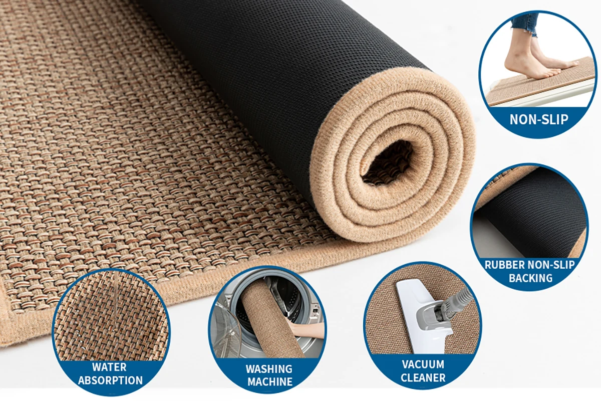 Kitchen Rugs and Mats Non Skid Washable Absorbent Runner Rugs for Kitchen Front of Sink Kitchen Mats for Floor Laundry Room Rug Kitchen Rugs and Mats Non Skid Washable Absorbent Runner Rugs for Kitchen Front of Sink Kitchen Mats for Floor Laundry Room Rug