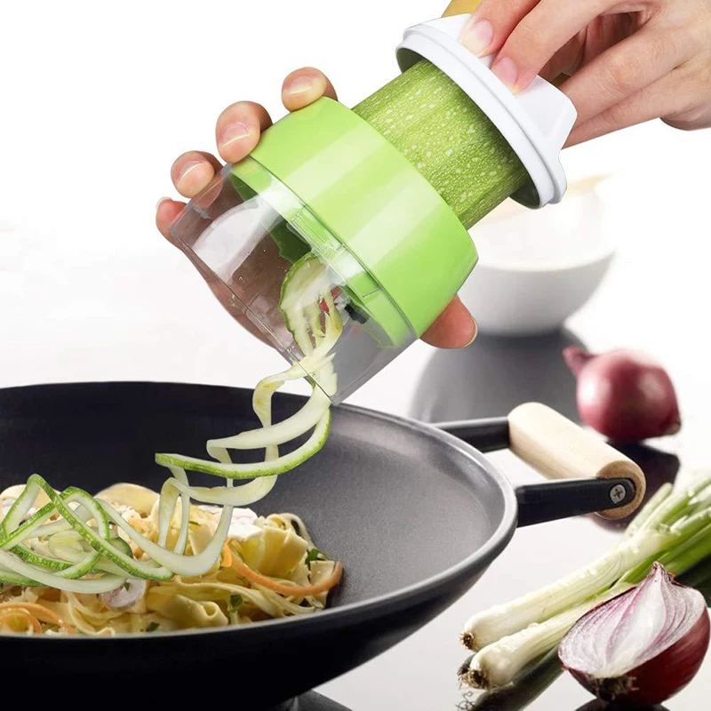 Spiral Vegetable Cutter Adjustable Vegetable Grater Portable Cucumber Potato Spiral Shredder Vegetable Slicer Kitchen Gadget Spiral Vegetable Cutter Adjustable Vegetable Grater Portable Cucumber Potato Spiral Shredder Vegetable Slicer Kitchen Gadget
