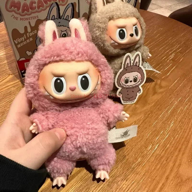 Hot New High Quality Labubu Monster Vinyl Face Heart Mystery Figurine Model Bag Keychain Collectible Birthday Gifts Desktop Toys