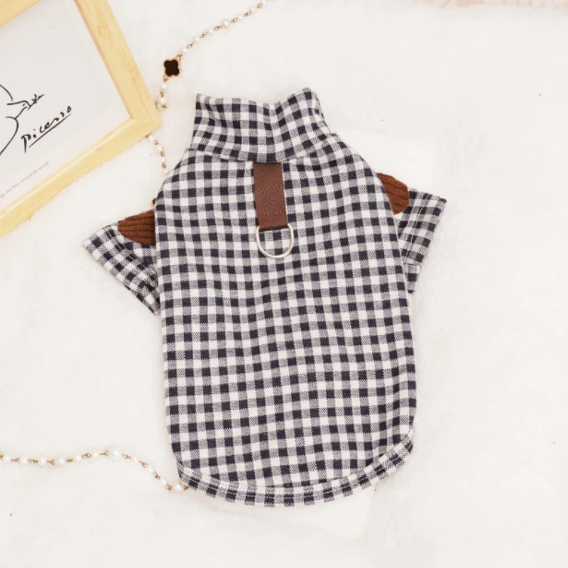 Soft Cotton Pet Dog Clothes Warm Dog Plaid Shirt Luxury Puppy Pullover Autumn Cat Shirt Cute Solid Pet Costume Chihuahua Clothes Soft Cotton Pet Dog Clothes Warm Dog Plaid Shirt Luxury Puppy Pullover Autumn Cat Shirt Cute Solid Pet Costume Chihuahua Clothes