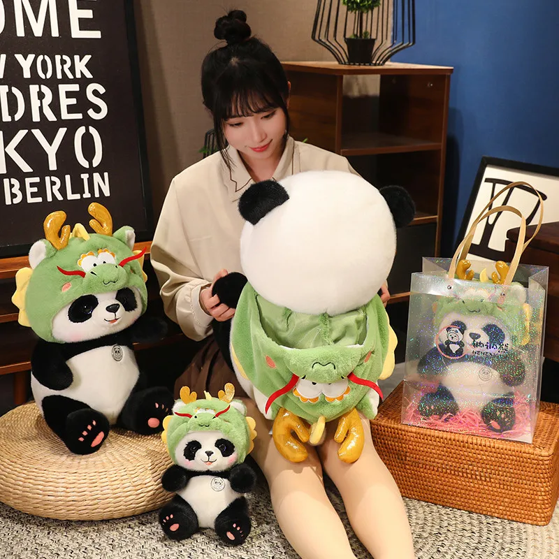 Kawaii Giant Bear Cosplay Panda Doll Creative Plush Toy Cartoon Zoo Animal Plushie Throw Pillow Birthday Xmas Gift Home Decor Kawaii Giant Bear Cosplay Panda Doll Creative Plush Toy Cartoon Zoo Animal Plushie Throw Pillow Birthday Xmas Gift Home Decor