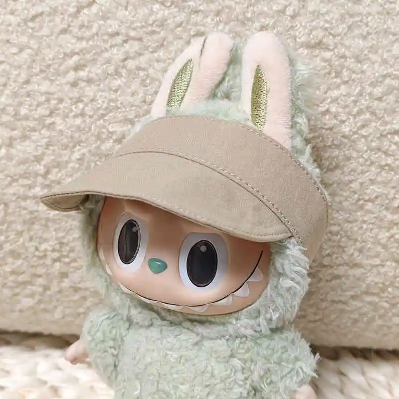 Fashion Sports Clothing for 15/17cm Labubu Doll Peaked Cap Suit Ropa Labubu Outfit Accessories
