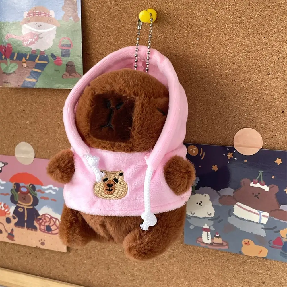 Cute Capybara Plush Toy Hoodie with Wings Simulation Doll Small Size Stuffed Animals Anime Fluffty Toy Birthday Party Cute Capybara Plush Toy Hoodie with Wings Simulation Doll Small Size Stuffed Animals Anime Fluffty Toy Birthday Party