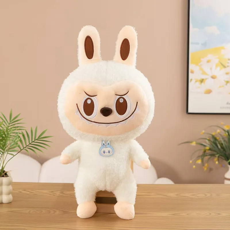 Labubu Grande Plush Toys Kawaii Forest Elf Soft Stuffed Pillow Cute Doll Room Decor Plushie For BIrthday GIft