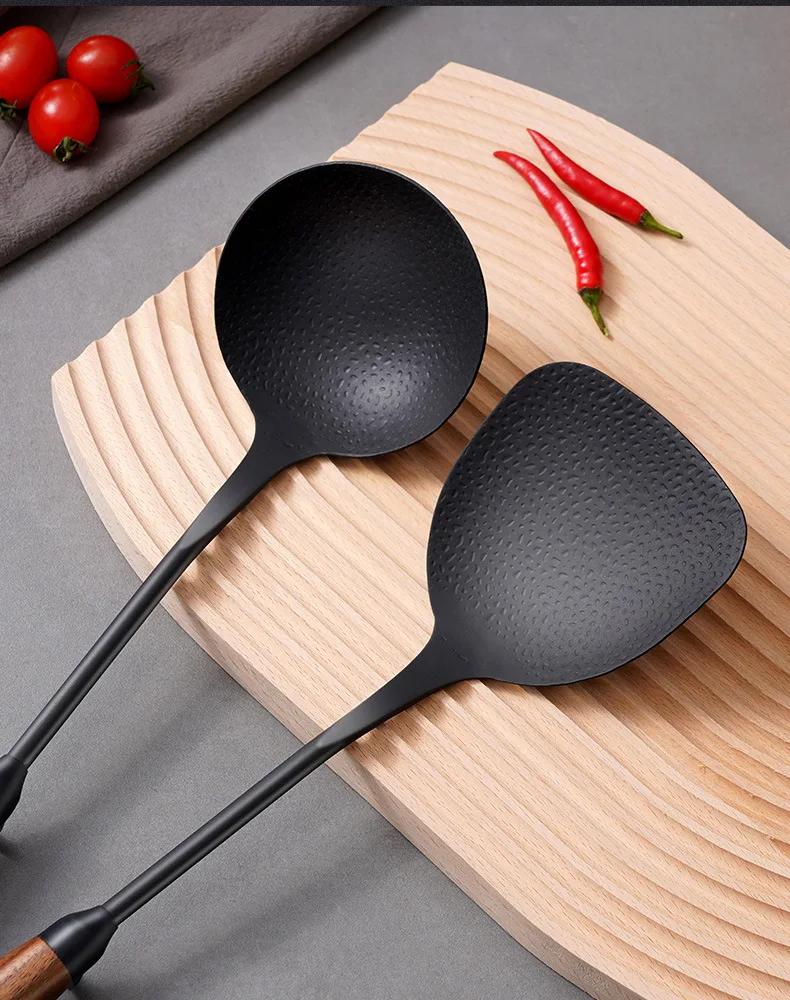 Cast Iron Spatula Long Spoon Deluxe Walnut Handle Cooking Tool Nonstick Special Kitchenware Accessories Cooking Spatula Spoon Cast Iron Spatula Long Spoon Deluxe Walnut Handle Cooking Tool Nonstick Special Kitchenware Accessories Cooking Spatula Spoon