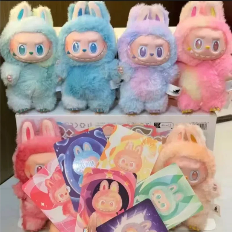 Labubu Monster V3 2 Collection Series Blind Box Teddy Vinyl Toy Animated Character Face Doll Mystery Surprise Keychain Kids Gift