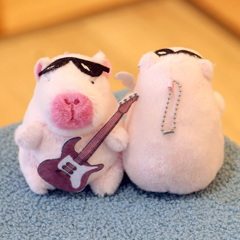 Cartoon Capybara Plush Keychain Bag Pendant Hanging Decoration Cute Stuffed Doll Toy Desktop Doll Ornament Car Keyring Kids Gift Cartoon Capybara Plush Keychain Bag Pendant Hanging Decoration Cute Stuffed Doll Toy Desktop Doll Ornament Car Keyring Kids Gift