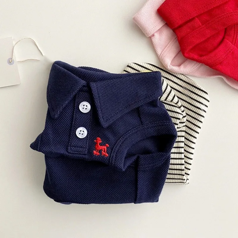 Summer Polo Shirt for Dogs Puppy Clothes Bichon Frise Chihuahua Stripe Dog Sweatshirt Dog Cooling Vest for Small and Medium Dogs Summer Polo Shirt for Dogs Puppy Clothes Bichon Frise Chihuahua Stripe Dog Sweatshirt Dog Cooling Vest for Small and Medium Dogs