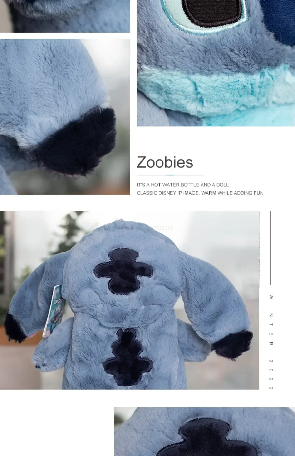 Genuine Stitch Angel Lotso Plush Hand Warm Bottle Hot Water Bottles Winter Portable Warm Hand Bag Toys Christmas Gift Genuine Stitch Angel Lotso Plush Hand Warm Bottle Hot Water Bottles Winter Portable Warm Hand Bag Toys Christmas Gift
