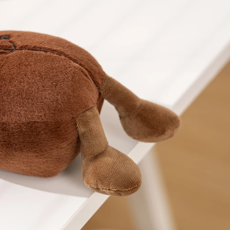 Kawaii Simulated Coffee Food Plush Doll Pillow Brown Coffee Bean With Foot Soft Plush Stuffed Pillow Bedroom Sofa Decor Gift Kawaii Simulated Coffee Food Plush Doll Pillow Brown Coffee Bean With Foot Soft Plush Stuffed Pillow Bedroom Sofa Decor Gift