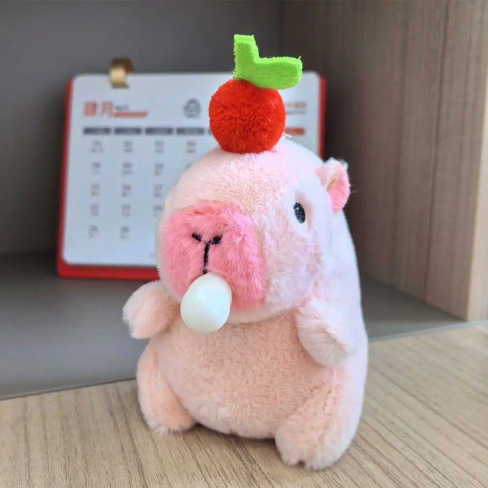 Cute Multicolor Plush Capybara Keychain Toy Cartoon Capybara Headgear Capybara Doll Accessories Guinea Pig Fluffty Animal Doll Cute Multicolor Plush Capybara Keychain Toy Cartoon Capybara Headgear Capybara Doll Accessories Guinea Pig Fluffty Animal Doll