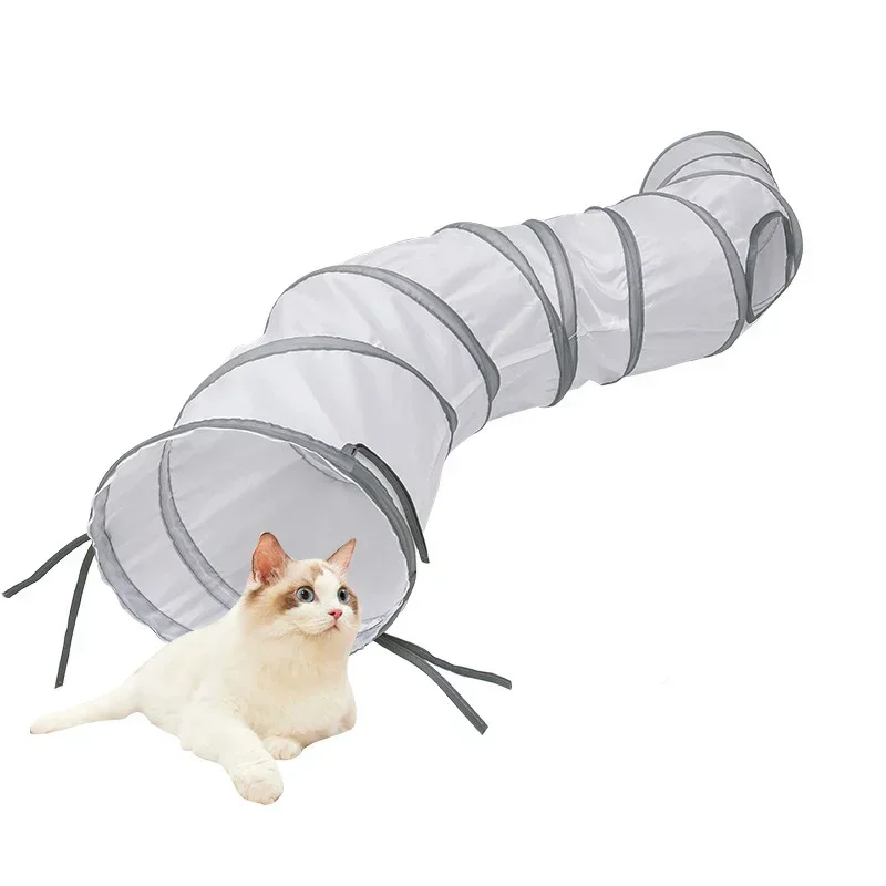 Cats Tunnel Foldable Pet Cat Toys Kitten Pet Training Interactive Fun Toy Tunnel Bored For Puppy Kitten Rabbit Play Tunnel Tube Cats Tunnel Foldable Pet Cat Toys Kitten Pet Training Interactive Fun Toy Tunnel Bored For Puppy Kitten Rabbit Play Tunnel Tube