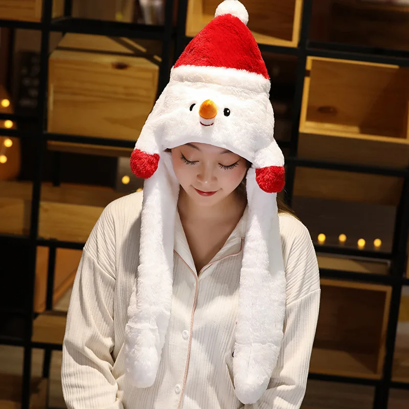 Cartoon Bunny Ear Move Hat Jumping up Toys Rabbit Girls Animal Plush Costume Cosplay Cap Kids Party for Adult Funny Anime Hat Cartoon Bunny Ear Move Hat Jumping up Toys Rabbit Girls Animal Plush Costume Cosplay Cap Kids Party for Adult Funny Anime Hat