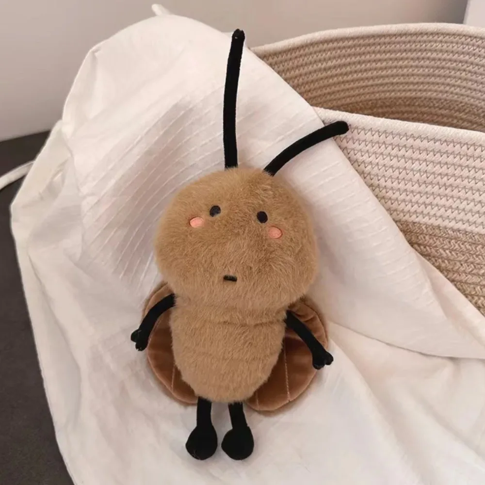 Creative Cockroach Doll Cute Funny Plush Toys Funny Cockroaches Birthday Present Pendant Home Decoration