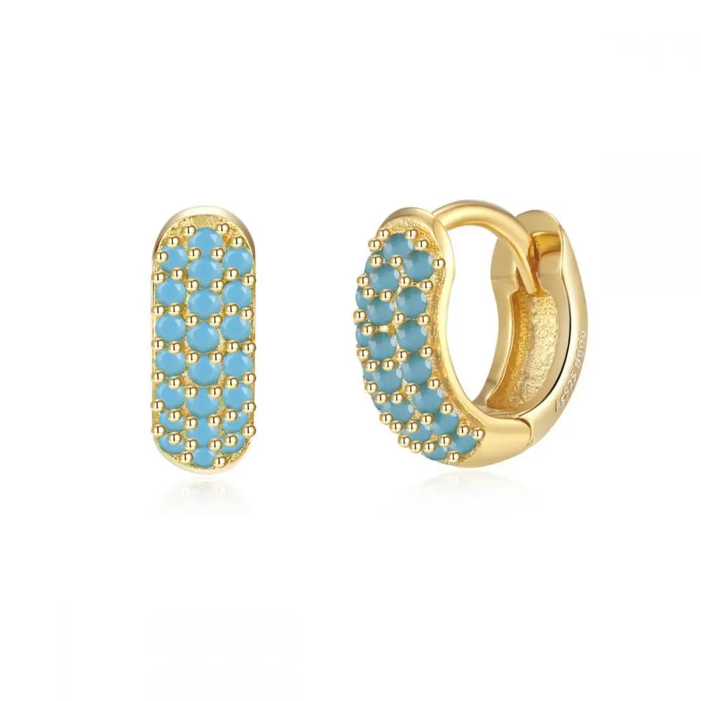 Korean Stainless Steel Round Circle Small Hoop Earrings Women Multicolor Zircon Minimal Punk Cartilage Earring Piercing Jewelry Korean Stainless Steel Round Circle Small Hoop Earrings Women Multicolor Zircon Minimal Punk Cartilage Earring Piercing Jewelry