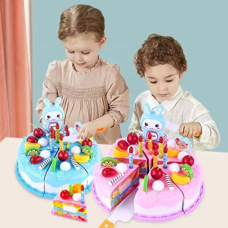 Wooden Kitchen Pretend Play Toys Afternoon Tea Sweet Desserts For Kids Playset Simulation Kitchen Educational Toys For Ages 3+