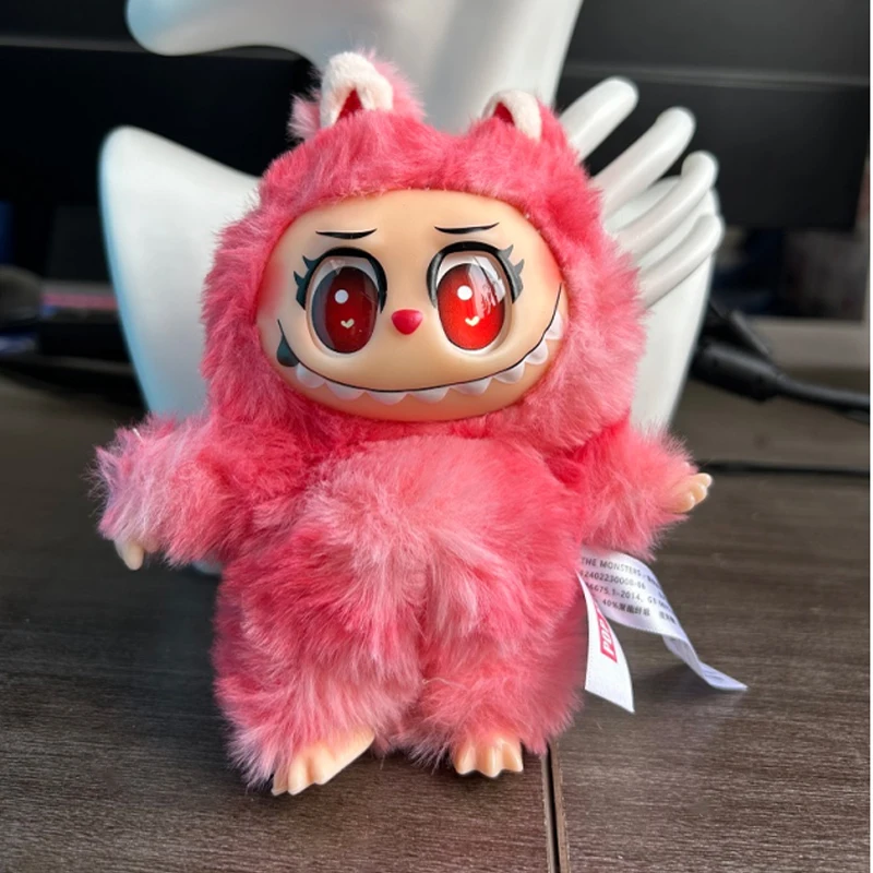 Labubu The Monsters V3 Series Blind Teddy Box, Vinyl Base Toy, Animated Characters, Mysterious Surprise Box, Keychain, Children'