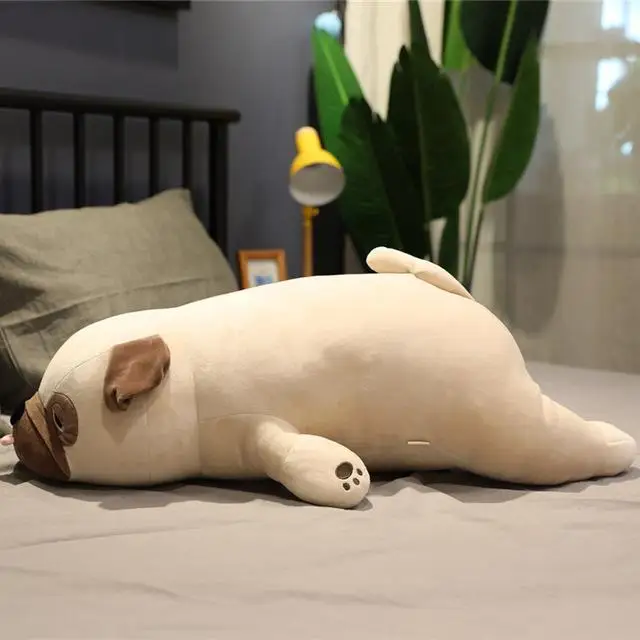 55cm-90cm Cute Animal Kawaii Pug Dog Plush Toys Sleep Pillow Kids Christmas Birthday Gift Child Girl Xmas Valentine's Gift 55cm-90cm Cute Animal Kawaii Pug Dog Plush Toys Sleep Pillow Kids Christmas Birthday Gift Child Girl Xmas Valentine's Gift
