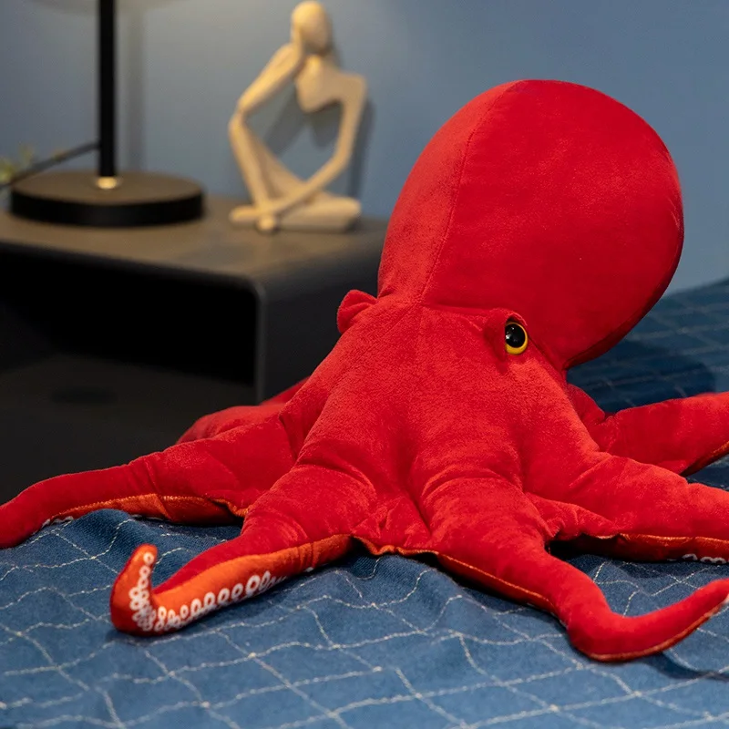 40cm75cm Lifelike Octopus Plush Toy Stuffed Simulation Sea Animal Plush Toys Red Octopus Dolls & Stuffed Toys for Children Gift 40cm75cm Lifelike Octopus Plush Toy Stuffed Simulation Sea Animal Plush Toys Red Octopus Dolls & Stuffed Toys for Children Gift