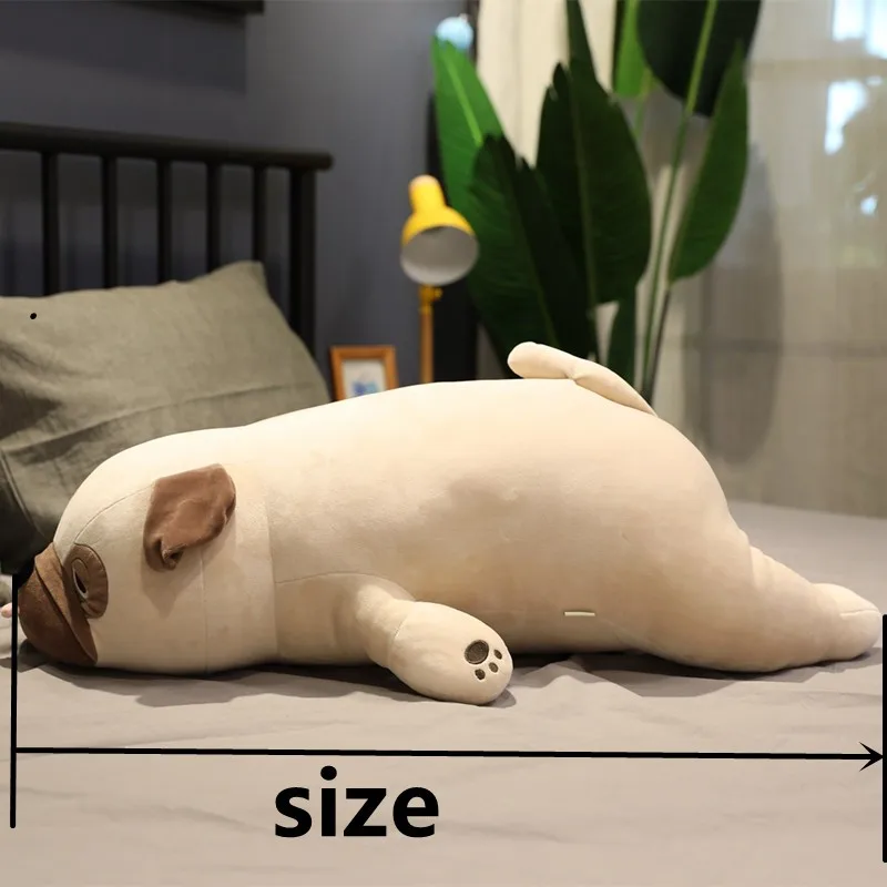 55cm-90cm Cute Animal Kawaii Pug Dog Plush Toys Sleep Pillow Kids Christmas Birthday Gift Child Girl Xmas Valentine's Gift 55cm-90cm Cute Animal Kawaii Pug Dog Plush Toys Sleep Pillow Kids Christmas Birthday Gift Child Girl Xmas Valentine's Gift