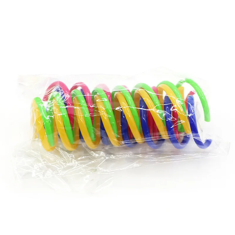 10Pcs Spring Tube Cat Interactive Toys Catnip Kitten Playing Toys Plastic Spring Toys Pet Training Toy Multicolor Pet Supply 10Pcs Spring Tube Cat Interactive Toys Catnip Kitten Playing Toys Plastic Spring Toys Pet Training Toy Multicolor Pet Supply