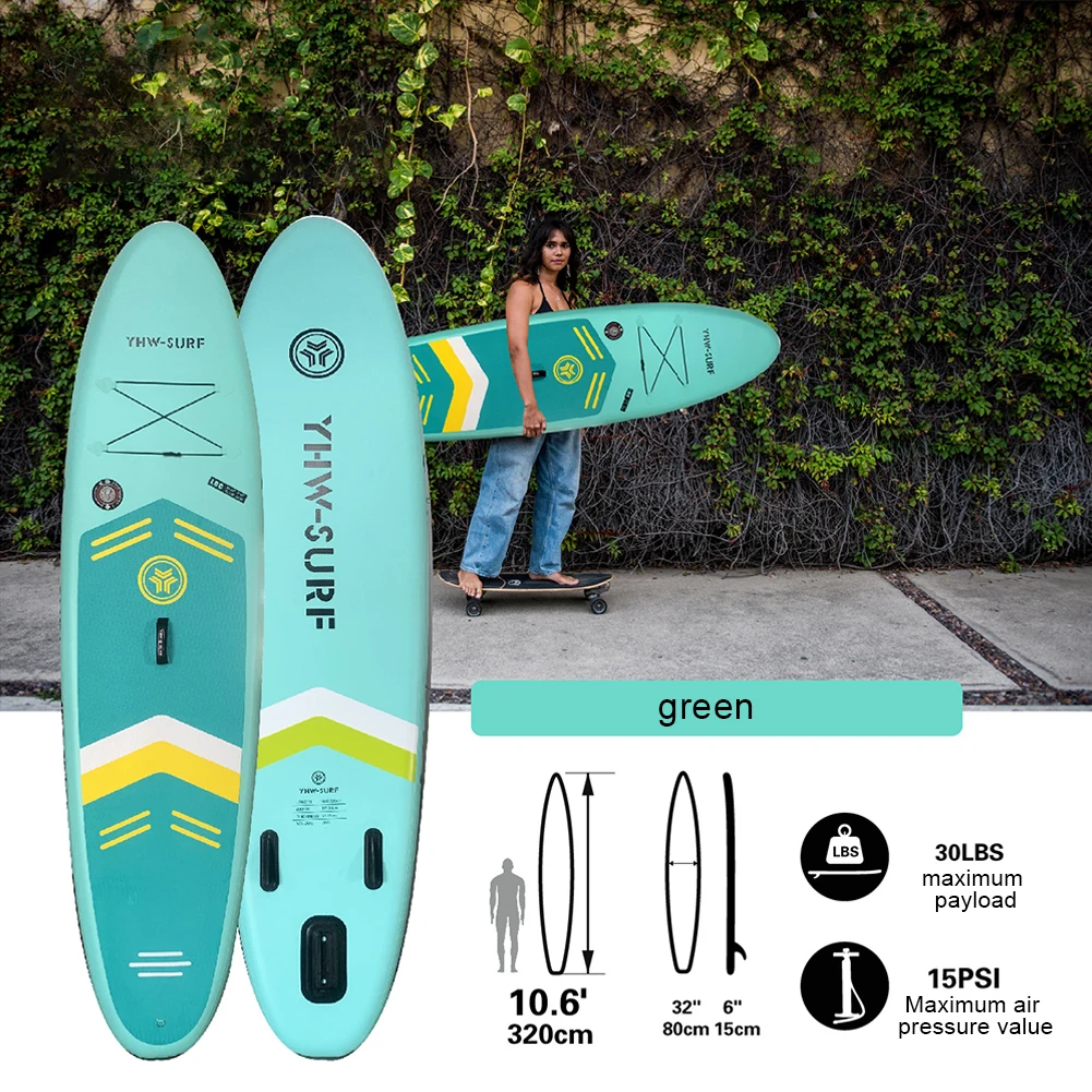 Inflatable Paddle Board Stand Up with Pump PVC Sup Board SUP Paddleboard Water Sports Paddle Board Outdoor Surfing Accessories Inflatable Paddle Board Stand Up with Pump PVC Sup Board SUP Paddleboard Water Sports Paddle Board Outdoor Surfing Accessories