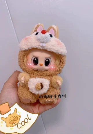 Popmart Labubu 2nd Generation Sitting Party Doll Clothes Handmade Art Weaving Toys Anime Cute Labubu Surrounding Popmart Labubu 2nd Generation Sitting Party Doll Clothes Handmade Art Weaving Toys Anime Cute Labubu Surrounding
