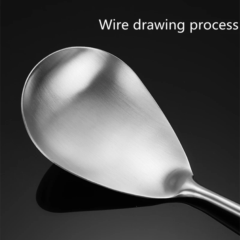 304 Stainless Steel Cooking Spatula Shovel Colander Rice Soup Spoon Thickened Anti-scald Kitchenware Cookware Accessories 304 Stainless Steel Cooking Spatula Shovel Colander Rice Soup Spoon Thickened Anti-scald Kitchenware Cookware Accessories