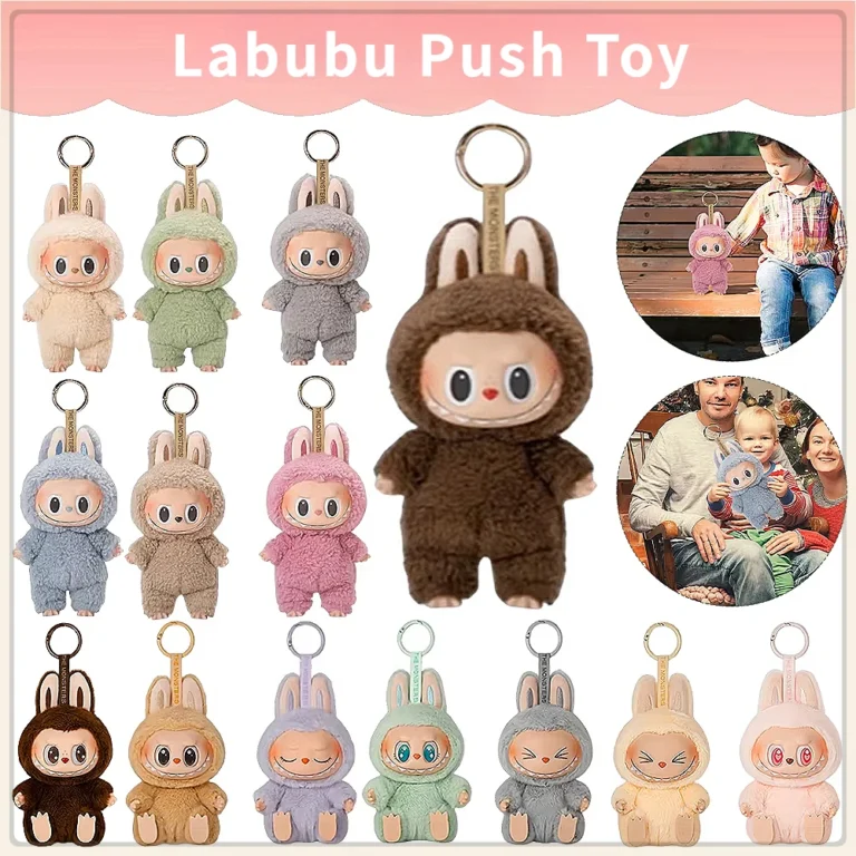 1:1 High Quality Macaron 2nd The Monsters Labubu Sitting Party Vinyl Plush Blind Box Decorative Surprise Box Doll Collection Gif