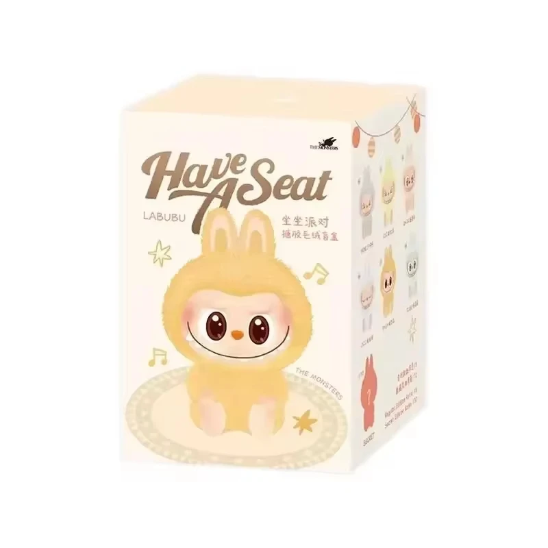 1:1 High Quality Macaron 2nd The Monsters Labubu Sitting Party Vinyl Plush Blind Box Decorative Surprise Box Doll Collection Gif 1:1 High Quality Macaron 2nd The Monsters Labubu Sitting Party Vinyl Plush Blind Box Decorative Surprise Box Doll Collection Gif