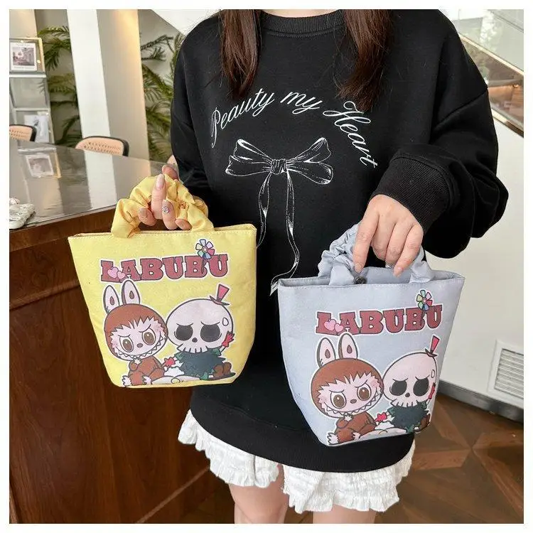 New Labubu Fashion Bucket Bag Multi-Style Girls Shoulder Bag Large Capacity Creative Handbag Cotton Filling Cute Holiday Gifts New Labubu Fashion Bucket Bag Multi-Style Girls Shoulder Bag Large Capacity Creative Handbag Cotton Filling Cute Holiday Gifts