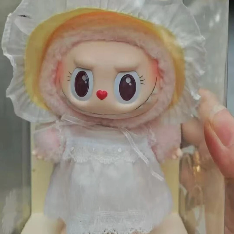 Copy High Quality Version New Product Labubu Sweetheart Doll Mokoko First Generation Plush Pendant Vinyl Pulling Cloth Hanging D Copy High Quality Version New Product Labubu Sweetheart Doll Mokoko First Generation Plush Pendant Vinyl Pulling Cloth Hanging D