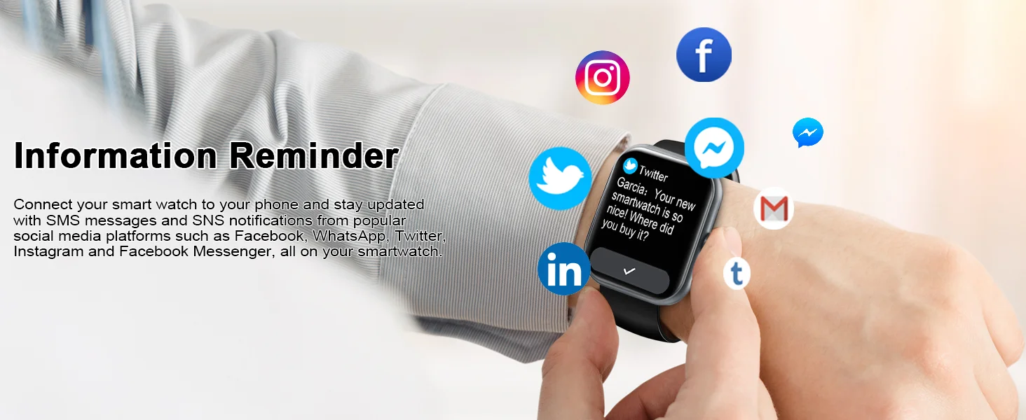 Smart Watch(Answer/Make Calls), 1.96" Smartwatches, Fitness Tracker, Sleep Monitor, Pedometer, 100+ Sport Modes, IP68 Waterproof Smart Watch(Answer/Make Calls), 1.96" Smartwatches, Fitness Tracker, Sleep Monitor, Pedometer, 100+ Sport Modes, IP68 Waterproof