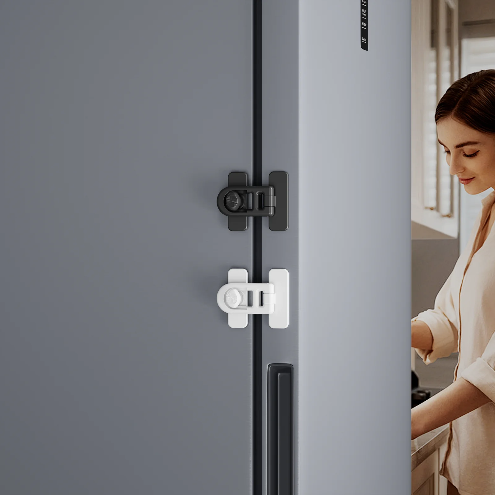 Child Safety Fridge lock Single-Door Refrigerator Door Stopper Baby Protection Kids Safety Care Freezer Lock Child Safety Fridge lock Single-Door Refrigerator Door Stopper Baby Protection Kids Safety Care Freezer Lock
