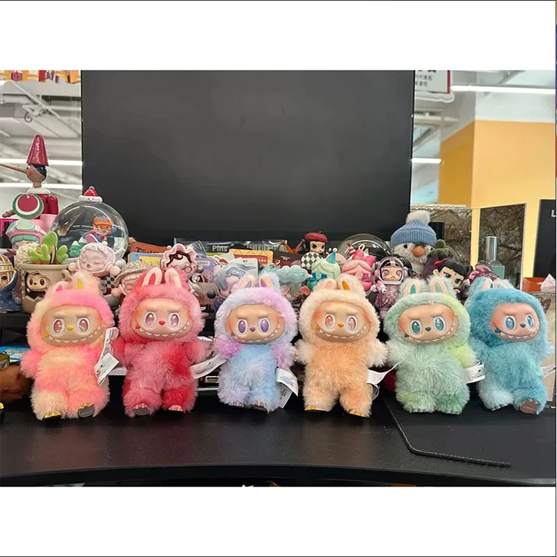 1:1 Quality Kawaii Monster Labubu Blind Box Series PVC Labubu Macaron Pendant Doll Monster Keychain Birthday Holiday Kids Gift 1:1 Quality Kawaii Monster Labubu Blind Box Series PVC Labubu Macaron Pendant Doll Monster Keychain Birthday Holiday Kids Gift