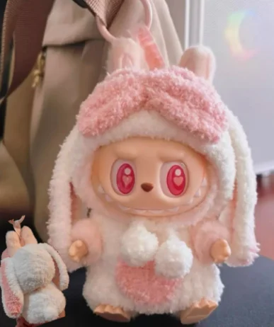 Popmart Labubu 2nd Generation Sitting Party Doll Clothes Handmade Art Weaving Toys Anime Cute Labubu Surrounding Popmart Labubu 2nd Generation Sitting Party Doll Clothes Handmade Art Weaving Toys Anime Cute Labubu Surrounding