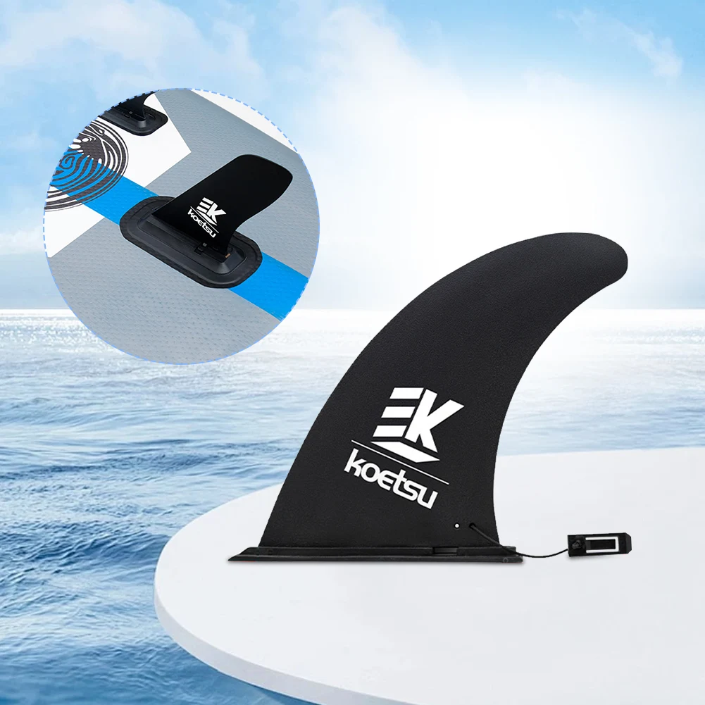 Paddle Board Fin Detachable Longboard Fin Protective Surfboard Tail Fin Stand Up Board Fin for Long Board Surfboard