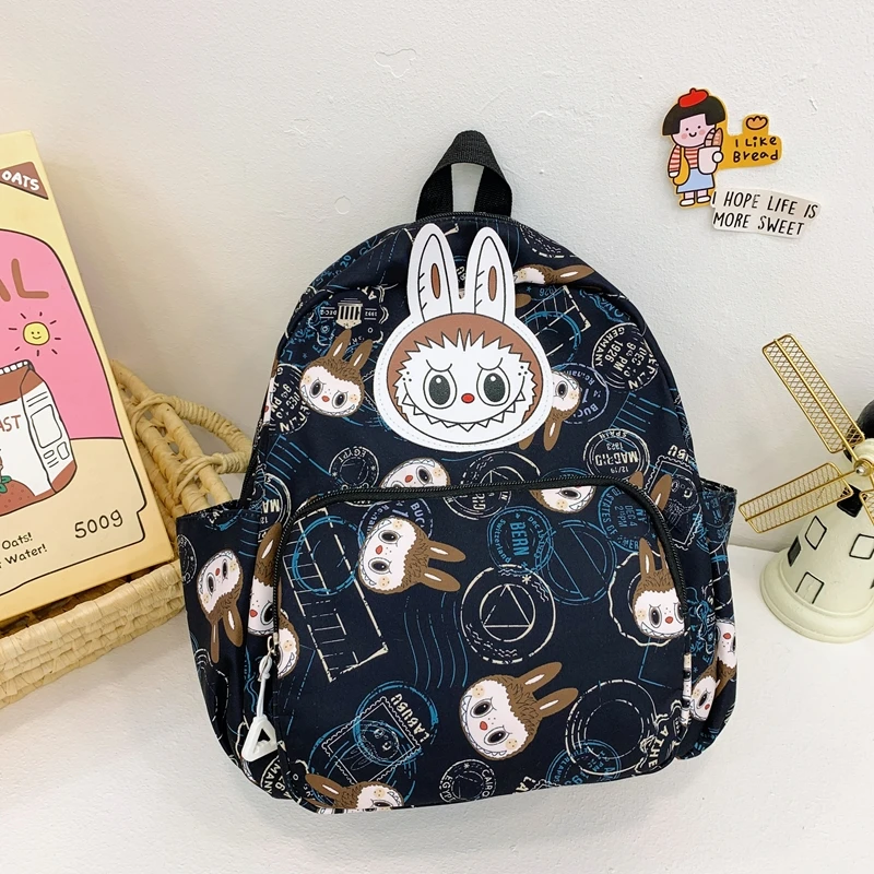 Labubu Backpack - Lightweight, Preppy Style Cartoon Anime Schoolbag for Travel and Daily Use - Durable, Water-Resistant Labubu Backpack - Lightweight, Preppy Style Cartoon Anime Schoolbag for Travel and Daily Use - Durable, Water-Resistant