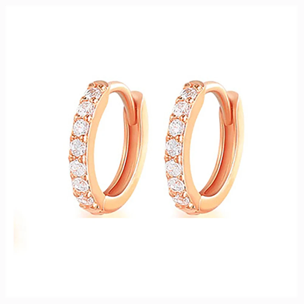 ANENJERY 2PCS Rainbow Little Huggies Hoop Earrings for Women Girl Cartilage Small Piercing Tragus Circle Men Jewelry ANENJERY 2PCS Rainbow Little Huggies Hoop Earrings for Women Girl Cartilage Small Piercing Tragus Circle Men Jewelry