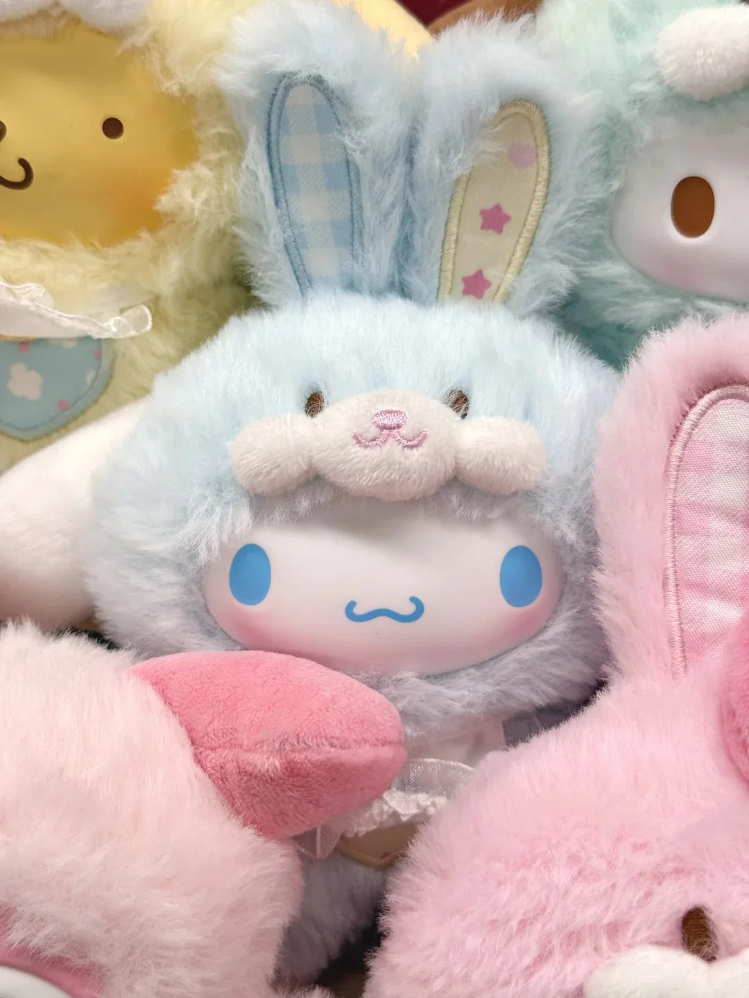 Sanrio Cartoon Elf Rabbit Series Blind Box pendant Kuromi / Hello Kitty 3 Generations Vinyl Doll Children'S Toys surprise Gifts Sanrio Cartoon Elf Rabbit Series Blind Box pendant Kuromi / Hello Kitty 3 Generations Vinyl Doll Children'S Toys surprise Gifts