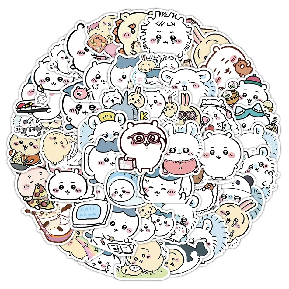 Kawaii Chiikawa Cute Cartoon Stickers Motorcycle Decals DIY for Water Cup Skateboard Car Kids Toys Sticker Gift Decoration Kawaii Chiikawa Cute Cartoon Stickers Motorcycle Decals DIY for Water Cup Skateboard Car Kids Toys Sticker Gift Decoration