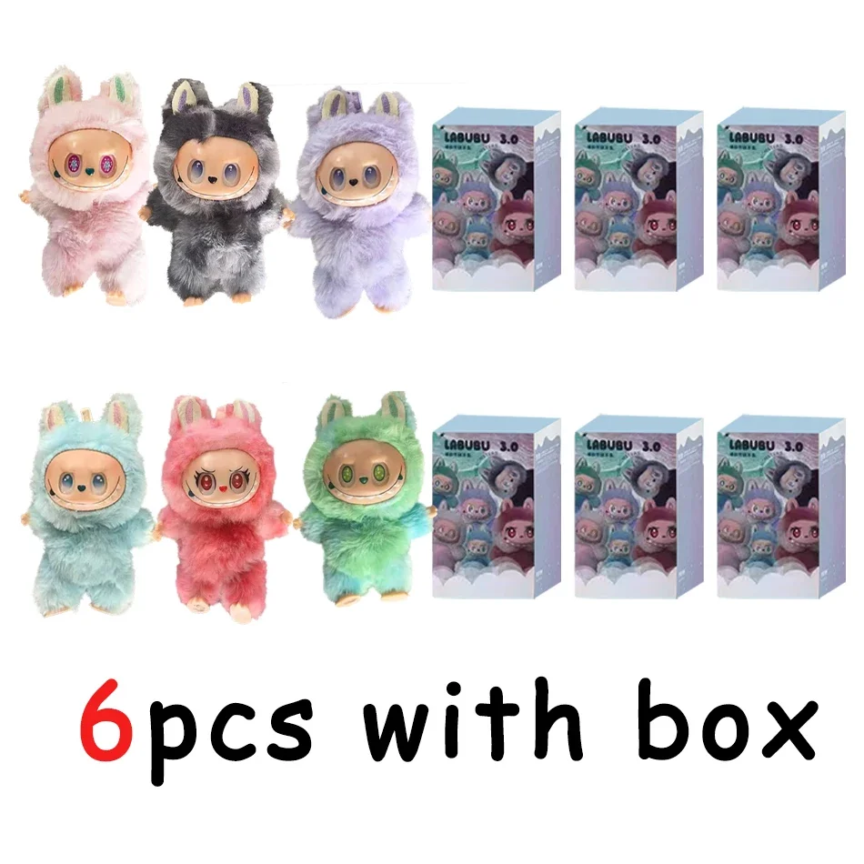 Labubu The Monsters V3 Series Blind Plush Box, Vinyl Base Toy, Animated Characters, Mysterious Surprise Box, Keychain, Infant Labubu The Monsters V3 Series Blind Plush Box, Vinyl Base Toy, Animated Characters, Mysterious Surprise Box, Keychain, Infant