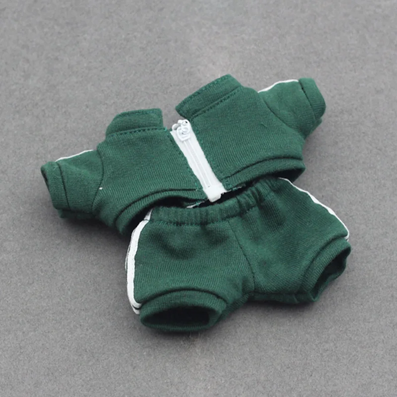 Fashion Sports Clothing for 15/17cm Labubu Doll Peaked Cap Suit Ropa Labubu Outfit Accessories