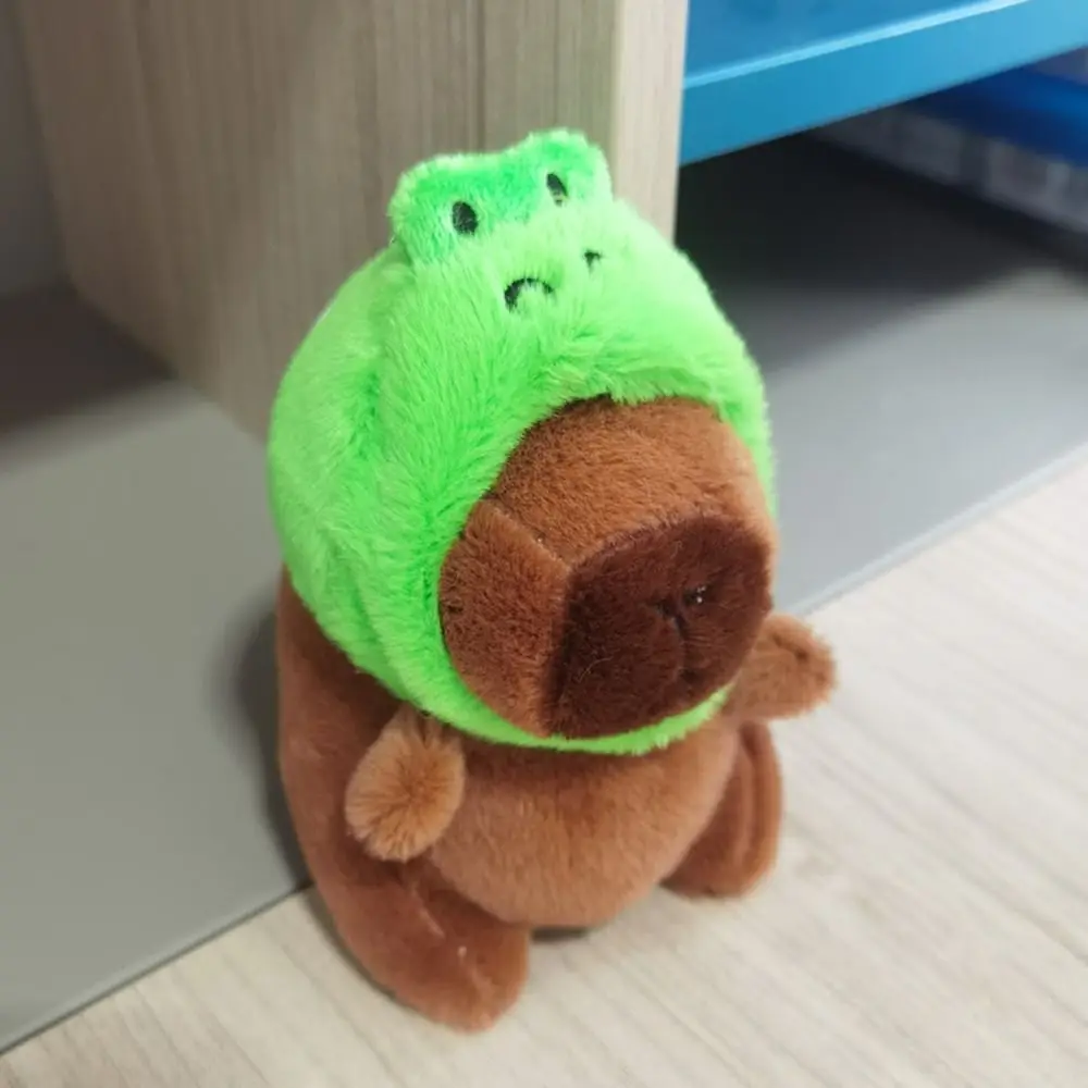 Cute Multicolor Plush Capybara Keychain Toy Cartoon Capybara Headgear Capybara Doll Accessories Guinea Pig Fluffty Animal Doll Cute Multicolor Plush Capybara Keychain Toy Cartoon Capybara Headgear Capybara Doll Accessories Guinea Pig Fluffty Animal Doll