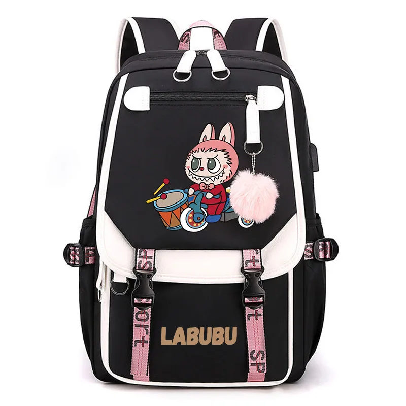 Labubu Anime Backpack Cosplay Unisex Students School Bag Cartoon Bookbag Laptop Travel Rucksack Outdoor Bag Labubu Anime Backpack Cosplay Unisex Students School Bag Cartoon Bookbag Laptop Travel Rucksack Outdoor Bag